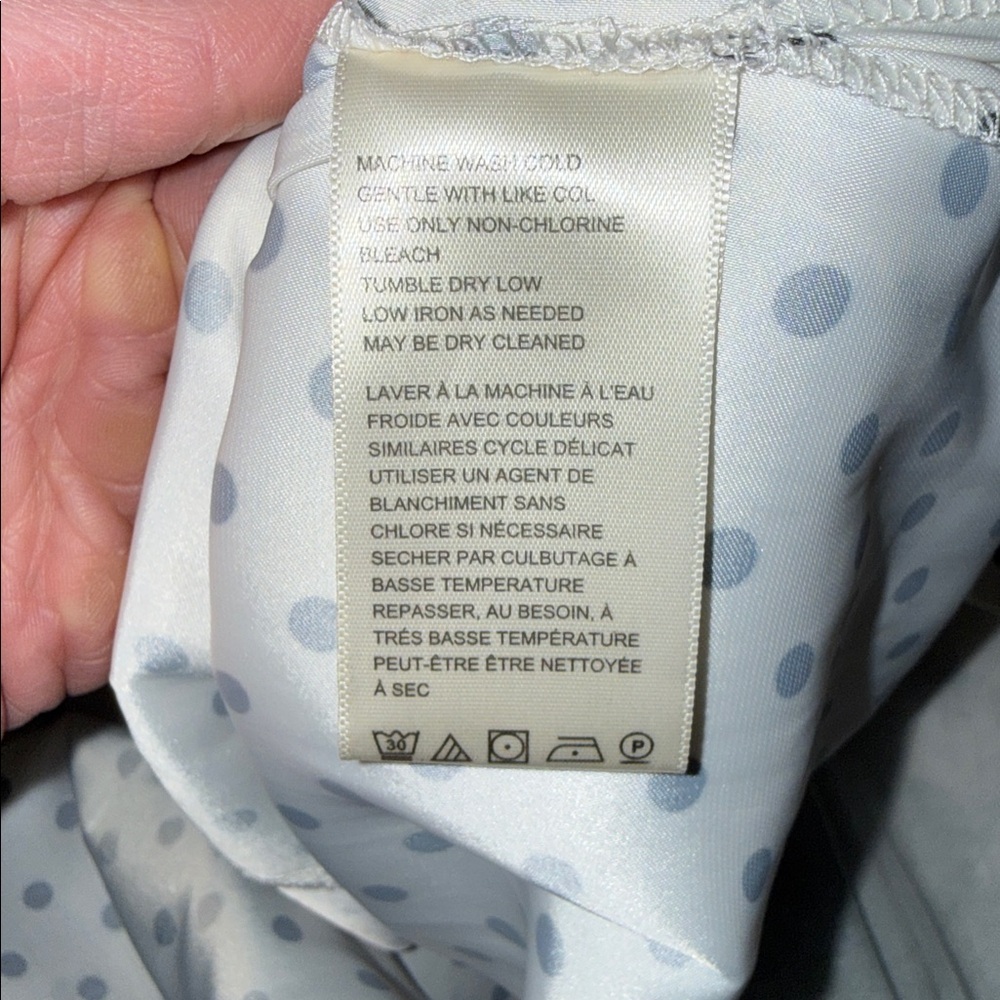 NWOT Free People Penny Polka Dot Top - Picture 7 of 8